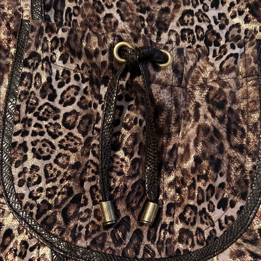 Chicos Zenergy  Leopard Print Jacket - Picture 3 of 5